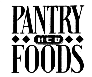 PANTRY H-E-B FOODS logo
