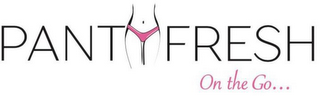 PANTY FRESH ON THE GO... logo