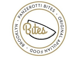 PANZEROTTI BITES · ORIGINAL APULIAN FOOD · BROOKLYN BITES · logo