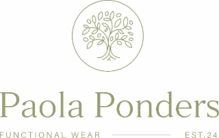 PAOLA PONDERS FUNCTIONAL WEAR EST.24 logo