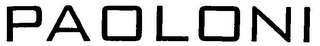 PAOLONI logo