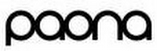PAONA logo