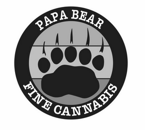 PAPA BEAR FINE CANNABIS logo