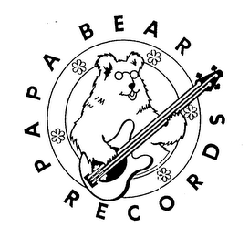PAPA BEAR RECORDS logo