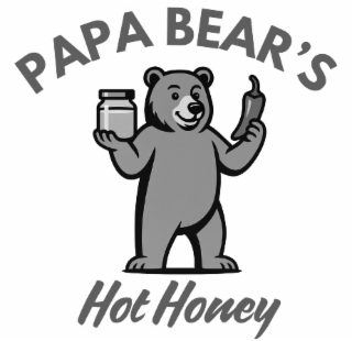 PAPA BEAR'S HOT HONEY logo