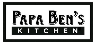PAPA BEN'S KITCHEN logo