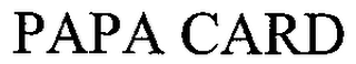 PAPA CARD logo