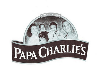 PAPA CHARLIE'S CHICAGO'S BEST! logo