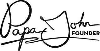 PAPA JOHN FOUNDER logo