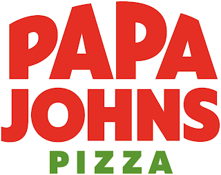 PAPA JOHNS PIZZA logo