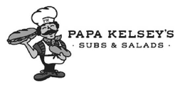 PAPA KELSEY'S · SUBS & SALADS · PK logo