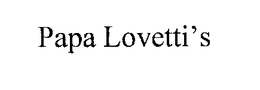 PAPA LOVETTI'S