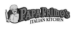 PAPA PRIMO'S ITALIAN KITCHEN PAPA logo