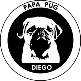 PAPA PUG DIEGO logo