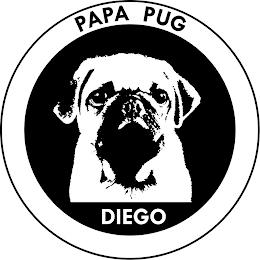PAPA PUG DIEGO logo