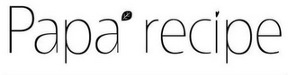 PAPA RECIPE logo