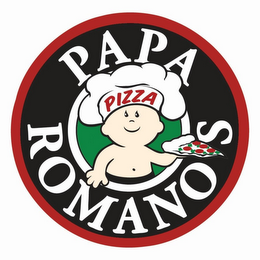PAPA ROMANOS PIZZA logo