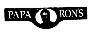 PAPA RON'S logo
