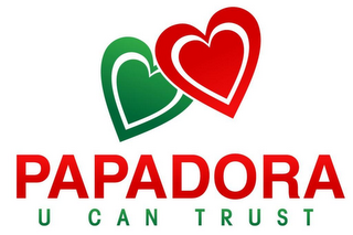 PAPADORA U CAN TRUST logo