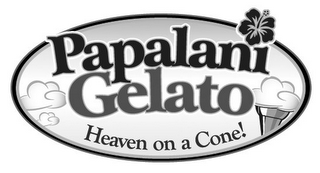 PAPALANI GELATO HEAVEN ON A CONE! logo