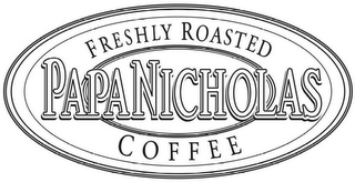 PAPANICHOLAS FRESHLY ROASTED COFFEE logo