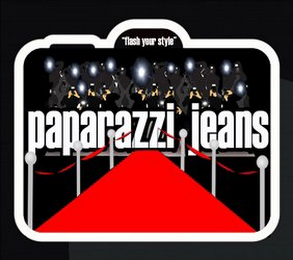 PAPARAZZI JEANS "FLASH YOUR STYLE" logo
