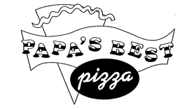PAPA'S BEST PIZZA logo