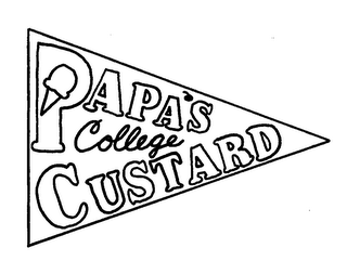 PAPA'S COLLEGE CUSTARD logo