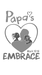 PAPA'S EMBRACE MARK 10:16 logo