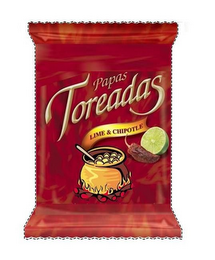 PAPAS TOREADAS LIME & CHIPOTLE logo
