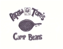 PAPAW TOM'S CAMP BEANS PAPAW TOM logo