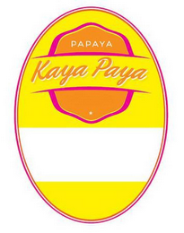 PAPAYA KAYA PAYA logo