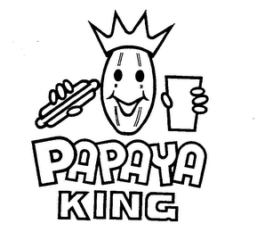 PAPAYA KING logo