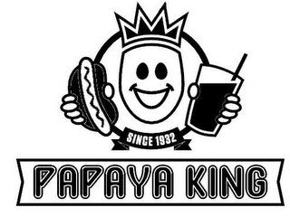 PAPAYA KING SINCE 1932 logo