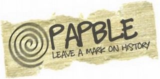 PAPBLE LEAVE A MARK ON HISTORY logo