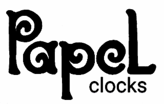 PAPEL CLOCKS logo