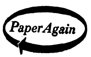 PAPER AGAIN logo