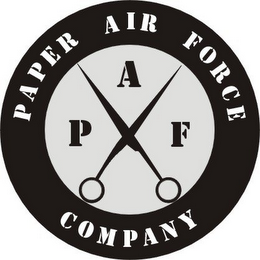 PAPER AIR FORCE COMPANY PAF logo