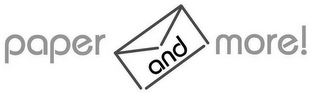 PAPER AND MORE ! logo