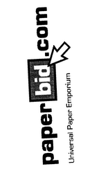 PAPER BID.COM UNIVERSAL PAPER EMPORIUM logo