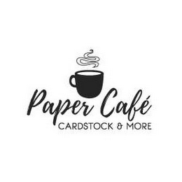 PAPER CAFÉ CARDSTOCK & MORE logo