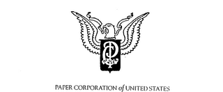 PAPER CORPORATION OF UNITED STATES PC OF U.S. logo