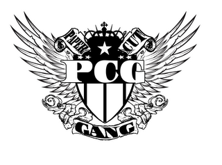 PAPER CUT GANG PCG logo