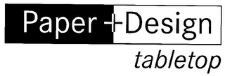 PAPER + DESIGN TABLETOP logo