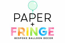 PAPER + FRINGE BESPOKE BALLOON DECOR logo