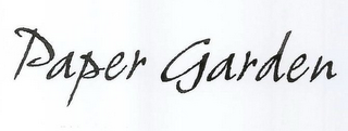 PAPER GARDEN logo