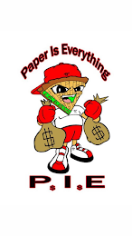 PAPER IS EVERYTHING P.I.E logo
