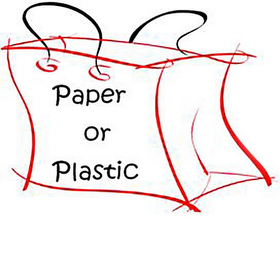 PAPER OR PLASTIC logo