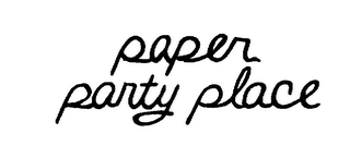 PAPER PARTY PLACE logo