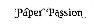 PAPER PASSION logo